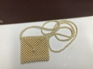 Herald fashion — sac de perles, petit sac à perles avec longue sangle - Product Image 2