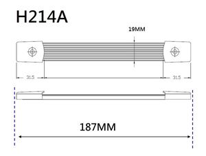 H214A มือจับสายยางพลาสติกน้ำหนักเบาพกพาได้แข็งแรงและสไตล์วินเทจ - Product Image 4