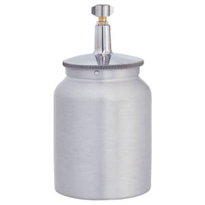 Pistola de pintura en aerosol de aire con alimentación por gravedad, 600, 1000ml, taza de aluminio - Product Image 6