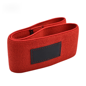 Vente en gros de bandes de hanche d'exercice à 3 boucles avec logo personnalisé bandes de résistance au butin en tissu avec emballage OEM en coton personnalisé - Product Image 3