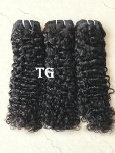 ผมต่อแบบหยิกหยักศกสองชั้นเครื่องจักรสำหรับผู้บริจาค100% อินเดีย - Product Image 3