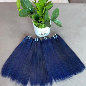 ผมมนุษย์ผมธรรมชาติแท้สีตรงเป็นมัดผมมนุษย์ผมบริสุทธิ์จากเวียดนาม - Product Image 1