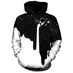 Sudadera con Capucha para Hombre, Estampado de Leopardo, Material de Spandex/Algodón, Impresión Ecológica en Serigrafía, Diseño de Logotipo Personalizado - Product Image 2