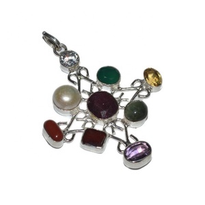 Nine Planets Healing Stone Pendants - Product Image 1