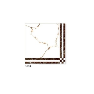 Color blanco puro con baldosas de porcelana esmaltada completamente brillante 600x600mm - Product Image 1