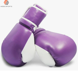 Green Faux Leather Boxing Training <b>Gloves</b> with Velcro Closure for Adults Breathable Design - Product Image 2