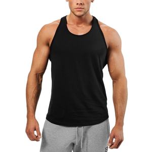 Chaleco de gimnasio personalizado de alta calidad para hombre, ropa deportiva, camiseta sin mangas con tirantes - Product Image 3