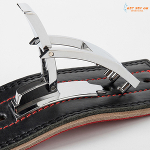 Cinturón de cuero de gimnasio de alta resistencia para levantamiento de pesas de entrenamiento de potencia con hebilla de palanca Producto de seguridad de fitness esencial - Product Image 4