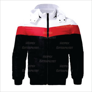 OEM Custom Printed <b>Men's</b> Padded Bubble Puffer Jacket Warm Winter Stand Collar Coat Wholesale for <b>Men</b> - Product Image 6