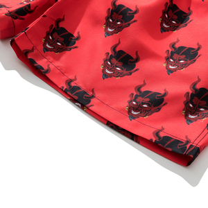 Pantalones cortos con cordón para hombre, ropa de calle para hombre, pantalones cortos con estampado personalizado, cintura elástica, pantalones cortos de playa sueltos para exteriores, pantalones cortos de playa - Product Image 6