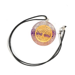 Pendentif d'arbre en Tourmaline Orgonite, 1 pièce, meilleure vente - Product Image 4