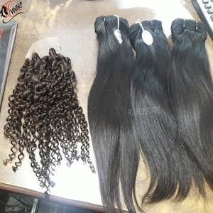 100% ดิบบริสุทธิ์ผู้ขายขายส่งเนียนนุ่มบริสุทธิ์ดิบตรงสานที่ดีที่สุดหยิกมนุษย์ผม - Product Image 4