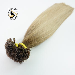 Extensiones de cabello humano Remy, pelo Natural doble de alta calidad, con punta en U, color rubio liso, virgen vietnamita - Product Image 6