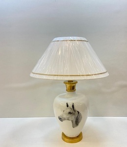 Lampe de TABLE personnalisée en céramique, STYLE moderne, luminaire décoratif d'intérieur, idéal pour une TABLE de chevet - Product Image 6