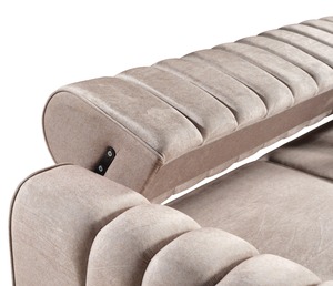 Vente en gros directement d'usine Ensemble de canapés modernes en bois convertible-Meubles de salon pour la maison - Product Image 4