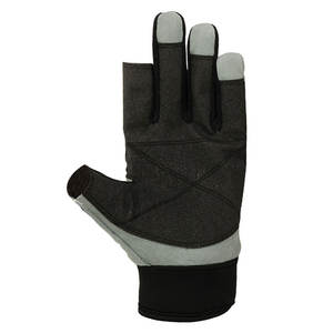 Gants de voile sans doigts en cuir et latex respirants et légers de haute qualité avec logo personnalisé, anti-UV, antidérapants, services OEM/ODM - Product Image 5