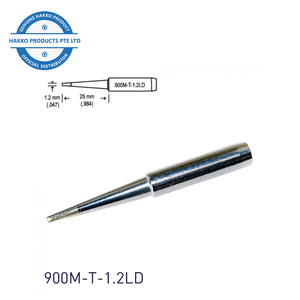 Pour Hakko remplacement cuivre pointe à souder 900M-T-1.2LD pour 928/936/937/933/934/701/702B/907 soudure Station de reprise soudage Ti - Product Image 1