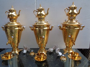 กาต้มน้ำไฟฟ้า Samovar ขนาดพกพา,กาต้มน้ำไฟฟ้าสำหรับชงชาและกาแฟ Samovar ของอินเดียส่งออกโดยใช้ปุ่มเก็บความอบอุ่นในปี34648 - Product Image 3