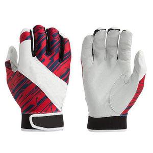 Gants de frappeur de baseball à manchette longue personnalisés Logo sur mesure Cuir léger respirant Accessoires de baseball antidérapants - Product Image 4