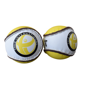 Balles murales tout temps avec logo personnalisé Sliotars Balles de hurlement portables en PVC Meilleure vitesse Cliquez sur Sliotars - Product Image 3