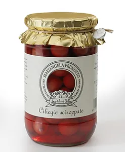 hight quality Cherry in syrup made in Italy glass jar 700 g made from fresh fruit