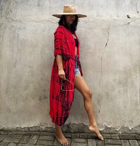 Kimono à cravate pour femmes, vente en gros, fabricant, vêtements pour femmes, tricot à cravate - Product Image 4