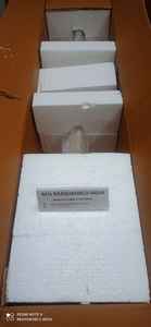 Porte-bougie d'autel long en acier poli, style religieux gravé pour père et sœur, produit en métal - Product Image 5