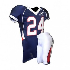 Uniforme de football américain par sublimation professionnel, usine OEM, uniformes de fitness avec impression - Product Image 4