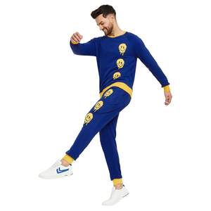 Survêtement en coton ras du cou personnalisé vêtements de sport pur 100% survêtements sweat à capuche polaire avec logo de gymnastique pour hommes ensembles de survêtements - Product Image 2