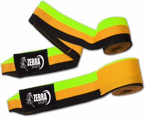 Bandages d'enveloppement de main de boxe en coton avec logo personnalisé Couvre-chefs élastiques pour l'entraînement MMA Emballage personnalisé - Product Image 3