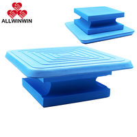 Planche d'équilibre ALLWINWIN BLB19 - Planche d'exercice carrée en mousse EVA pour entraînement et fitness