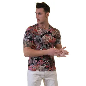 Camiseta manga curta masculina, camiseta com estampa de 2 compras