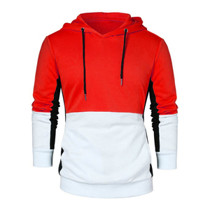 ยิมติดตั้ง Longline เสื้อกันหนาวหมวกผ้าฝ้าย 100% ผู้ชาย Hoodies ออกแบบที่กําหนดเองโลโก้เปล่าคุณภาพสูงแฟชั่นการพิมพ์ทอผ้าเจอร์ซีย์ - Product Image 3