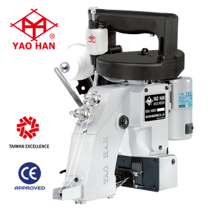 YaoHan N620A New Industrial Two Needle Two Thread Chain Stitch High-Speed Motor Portable Multiple Bag Closer Sewing Machine CE