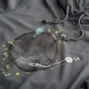 Venta al por mayor ropa de invierno 100% algodón francés Terry sudadera llano Jersey Sudadera con capucha personalizada hombres con logotipo de impresión - Product Image 3