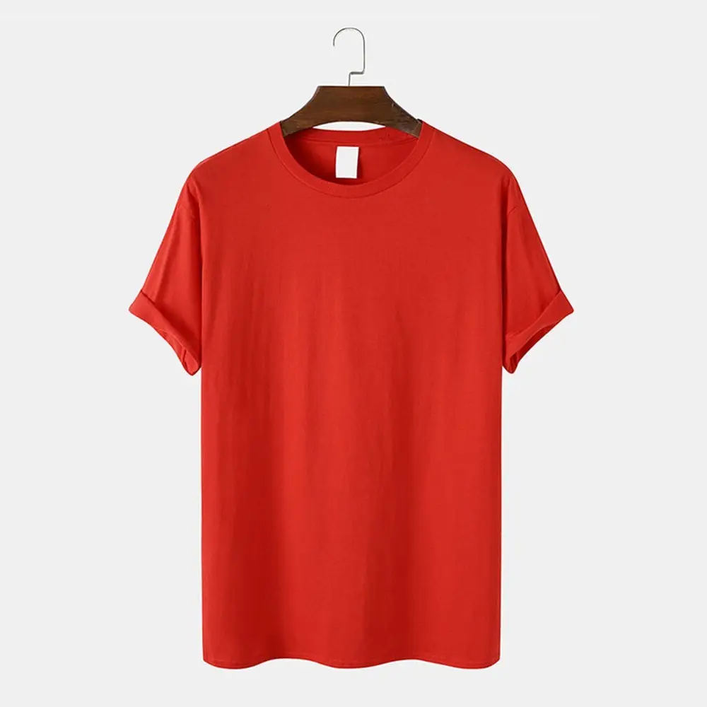 メンズ卸売Tシャツプレーンカスタム新デザイン綿100% Tシャツ高品質イエローシャツ
