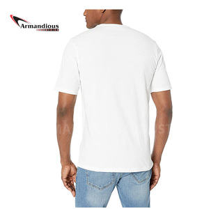 Camisetas Deportivas Personalizadas para Hombre, Ajustadas al Cuerpo, con Logotipo Personalizado, Tejido de Poliéster/Algodón Ecológico, Secado Rápido y Transpirable - Product Image 2