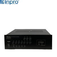 Amplificateur métallique personnalisable INPRO YT-400M avec fonction MP3/FM, puissance de sortie 80W-500W, garantie 3-12 mois, 70V/100V