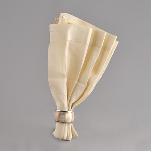 Rond de serviette en laiton incrusté de nacre taille personnalisée décorative pour porte-rond de serviette de cuisine et de table - Product Image 6