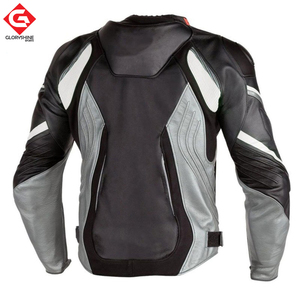 Venta directa Chaqueta de moto de cuero para hombre Mejor precio barato Marca superior Invierno impermeable a prueba de viento Chaquetas de carreras de motos - Product Image 4
