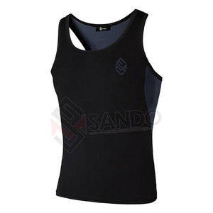 OEM Hombres Casual Fitness Tank Top O-cuello Slim Fit Diseño Ropa de gimnasio a la venta - Product Image 2