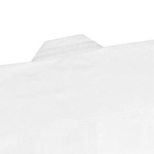 Uniforme de Karate Blanco Personalizado de Alta Calidad para Adultos Unisex, de Poliéster y Algodón, Ligero, en Oferta, con Bordado - Product Image 4