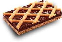 Crostata traditionnelle italienne Falcone au chocolat et aux noisettes, pâtisserie à la crème, 240g (4x 60g), certifiée HACCP ISO, casher