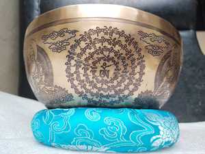 Cuencos de Canto de Metal grabados especiales hechos a mano bodas Navidad Halloween graduaciones Año Nuevo Día de San Valentín novedosos-regalos - Product Image 3