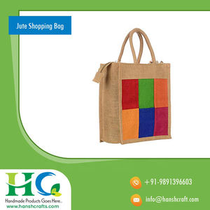 Best Quality Jute <b>Bag</b> New Designed Multipurpose Printed Jute <b>Bag</b> With <b>Zip</b> Handmade Jute <b>Bags</b> from indian manufacturer - Product Image 4