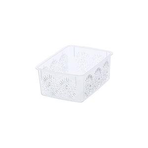Cesta de almacenamiento de plástico blanco, las 10 mejores, 5L - Product Image 3