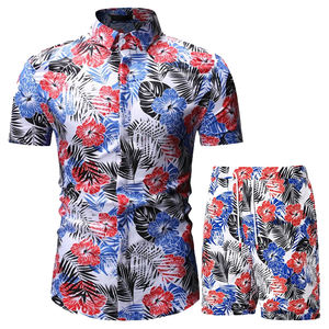 Conjunto de pantalones cortos informales para hombre, camiseta de manga corta, chándal sólido, ropa de verano, 2 piezas - Product Image 3