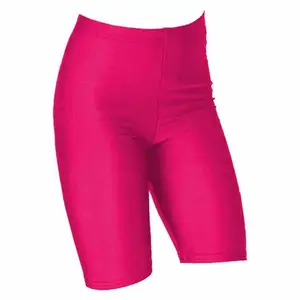 Pantaloncini da donna Oem personalizzati in poliestere Spandex ciclismo Stretch Dance Running sport Yoga Gym Booty Shorts