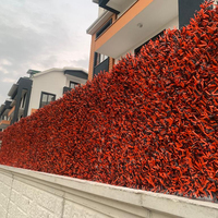 Meilleur prix pour les panneaux muraux verticaux en gazon artificiel en plastique de 80 cm, murs d'intimité pour l'extérieur et l'intérieur, pour les jardins
