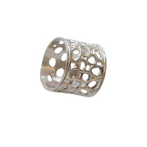 Anneau de serviette en métal de forme personnalisée, anneau de serviette de créateur traditionnel fait à la main, meilleure vente, décoration de mariage, meilleur anneau de serviette - Product Image 5